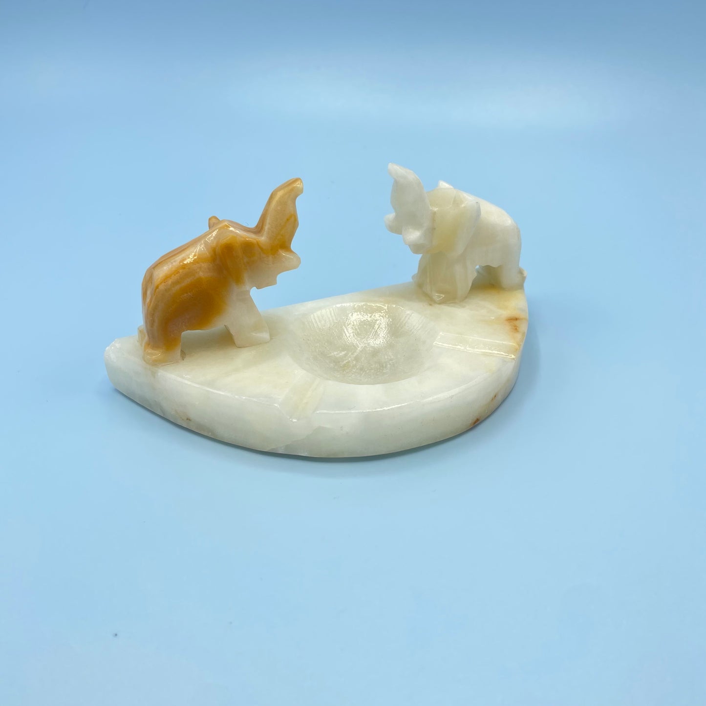 Marble Elephant Ashtray