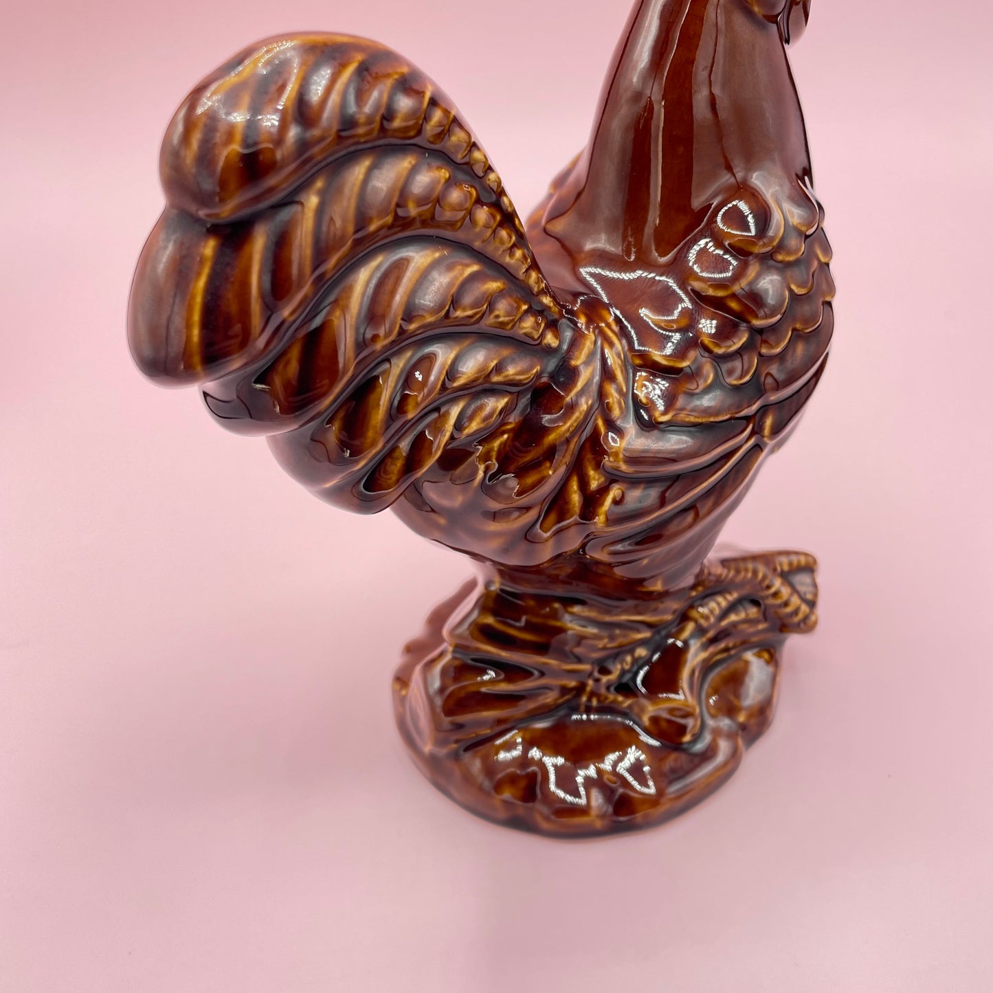 Dartmouth Pottery Brown Ceramic Cockerel