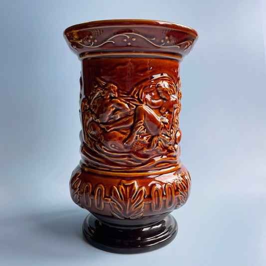 Sylvac Brown Medium Rhapsody Vase