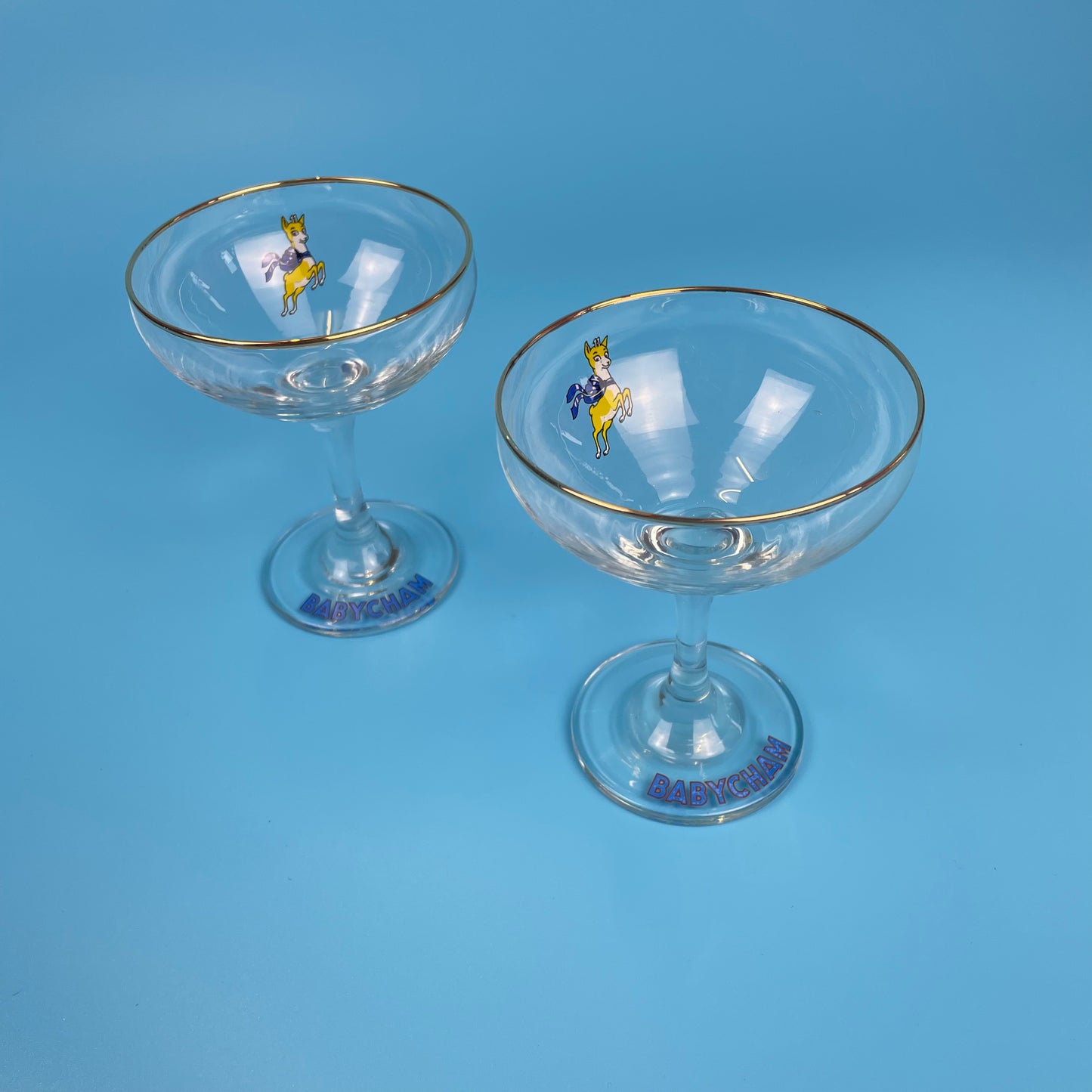 Vintage Baby Cham Glasses (Pair)