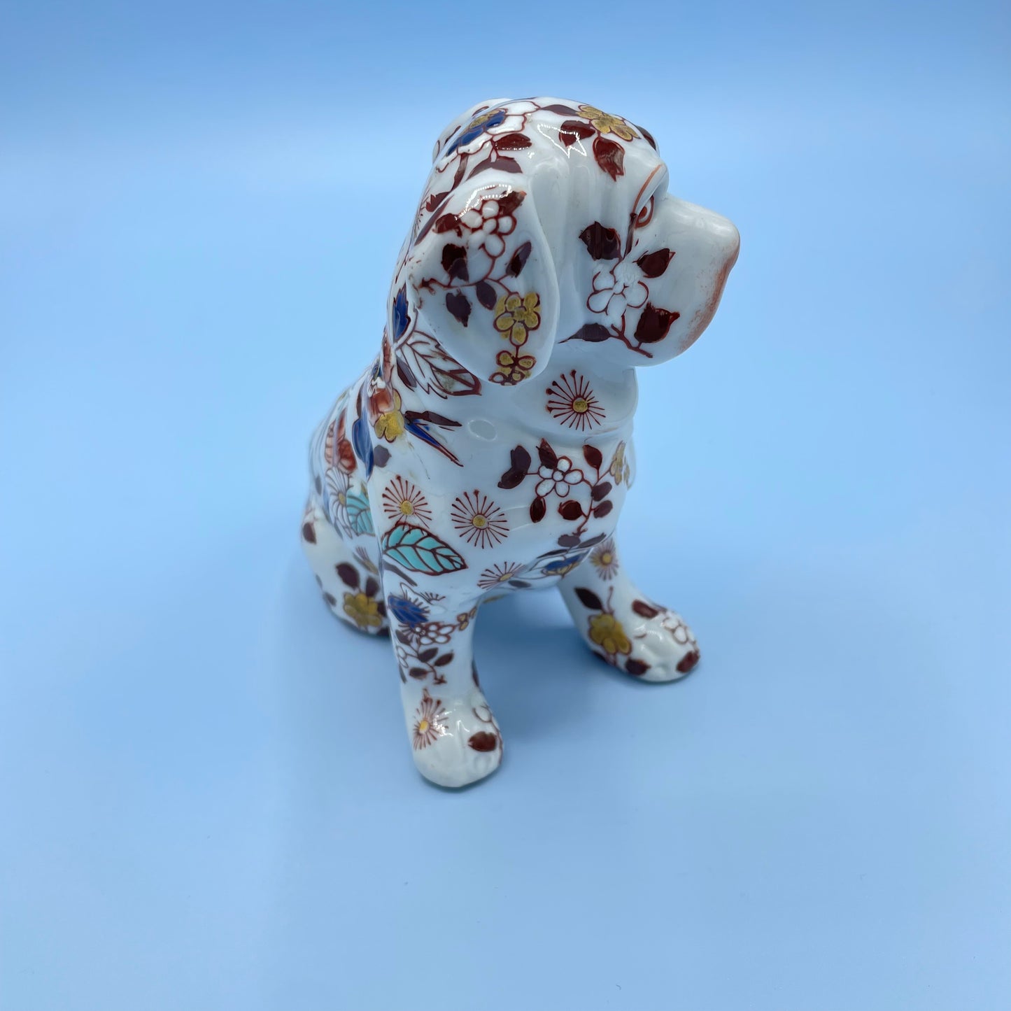 YaYou Zhen Cang Chinese Porcelain Imari Hound Dog