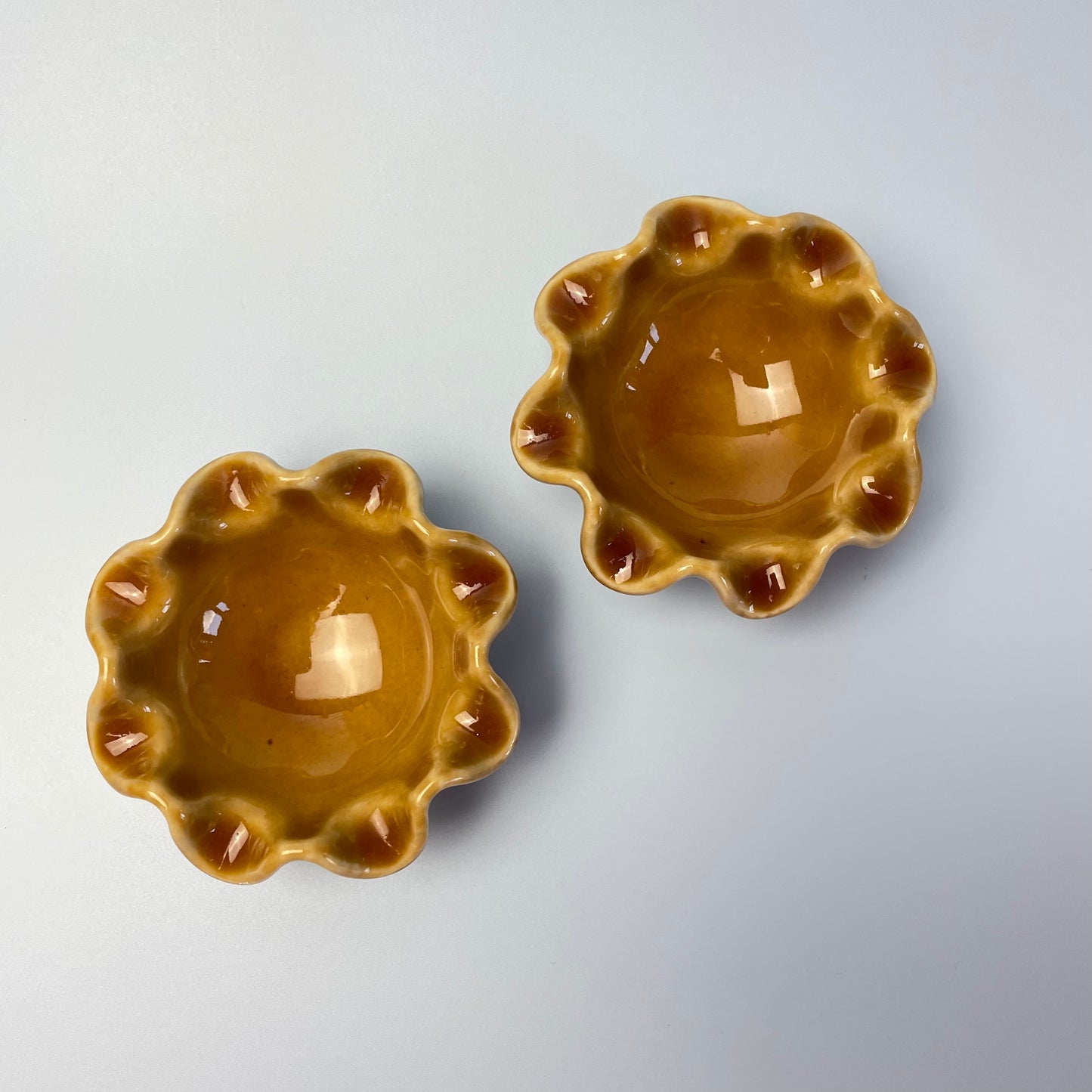 Wade Ceramic Tea light Candle Holders (Pair)