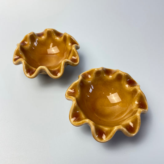 Wade Ceramic Tea light Candle Holders (Pair)