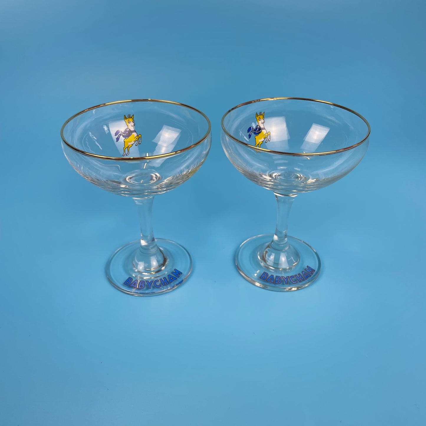 Vintage Baby Cham Glasses (Pair)