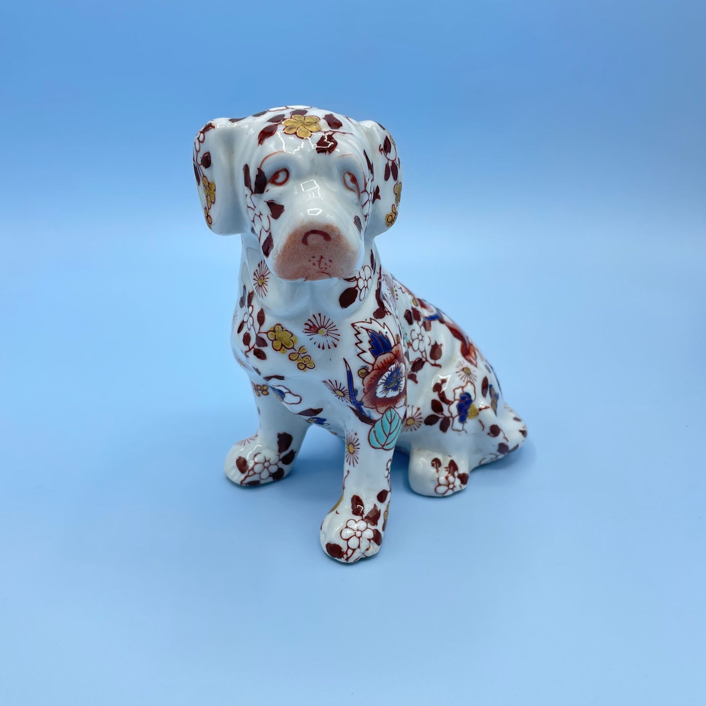 YaYou Zhen Cang Chinese Porcelain Imari Hound Dog