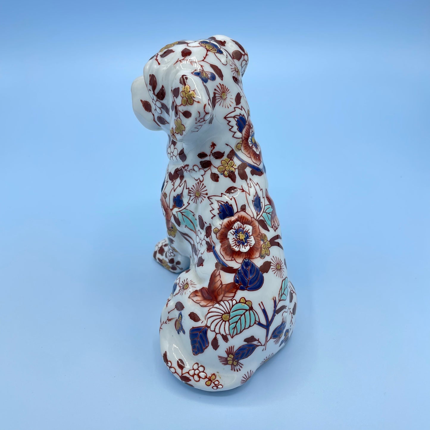 YaYou Zhen Cang Chinese Porcelain Imari Hound Dog