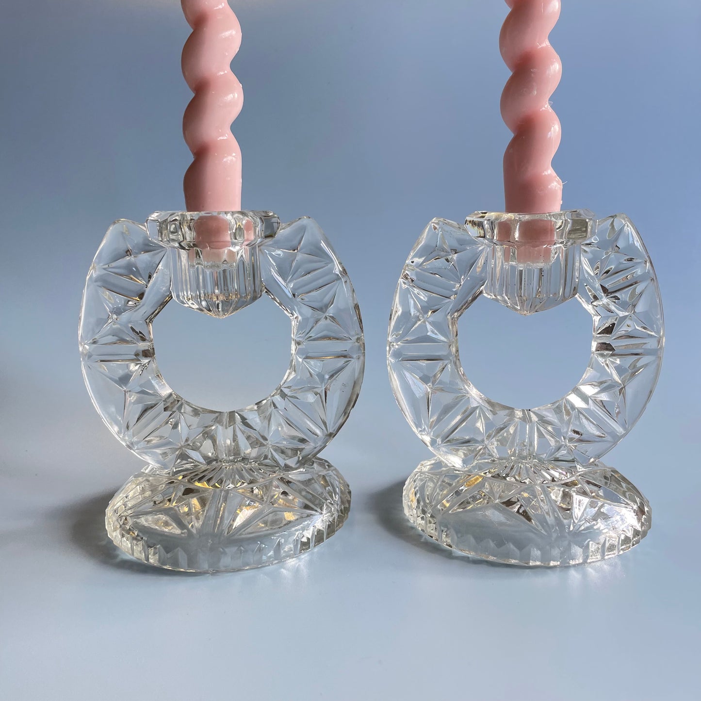 Horseshoe Candlesticks (Pair)