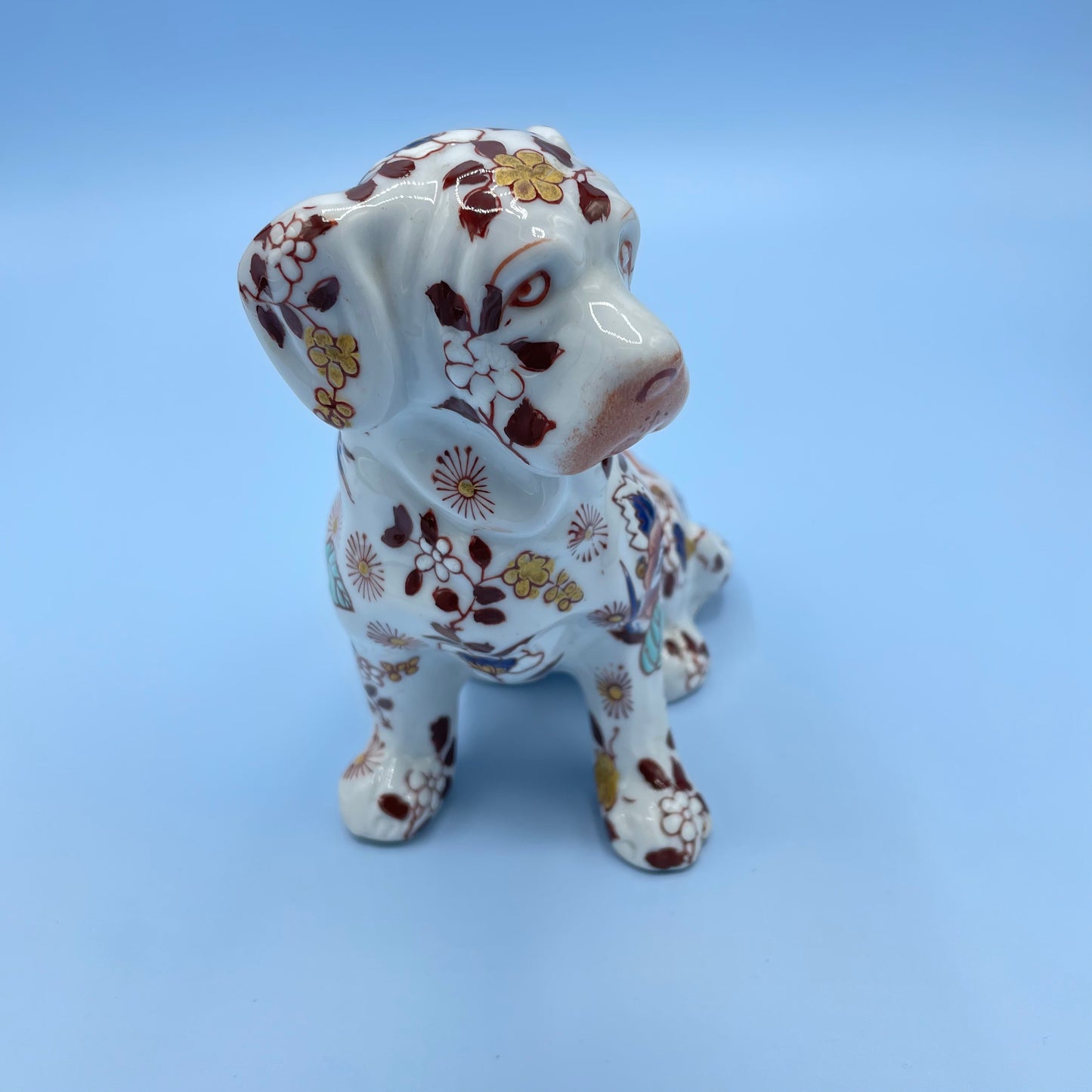 YaYou Zhen Cang Chinese Porcelain Imari Hound Dog