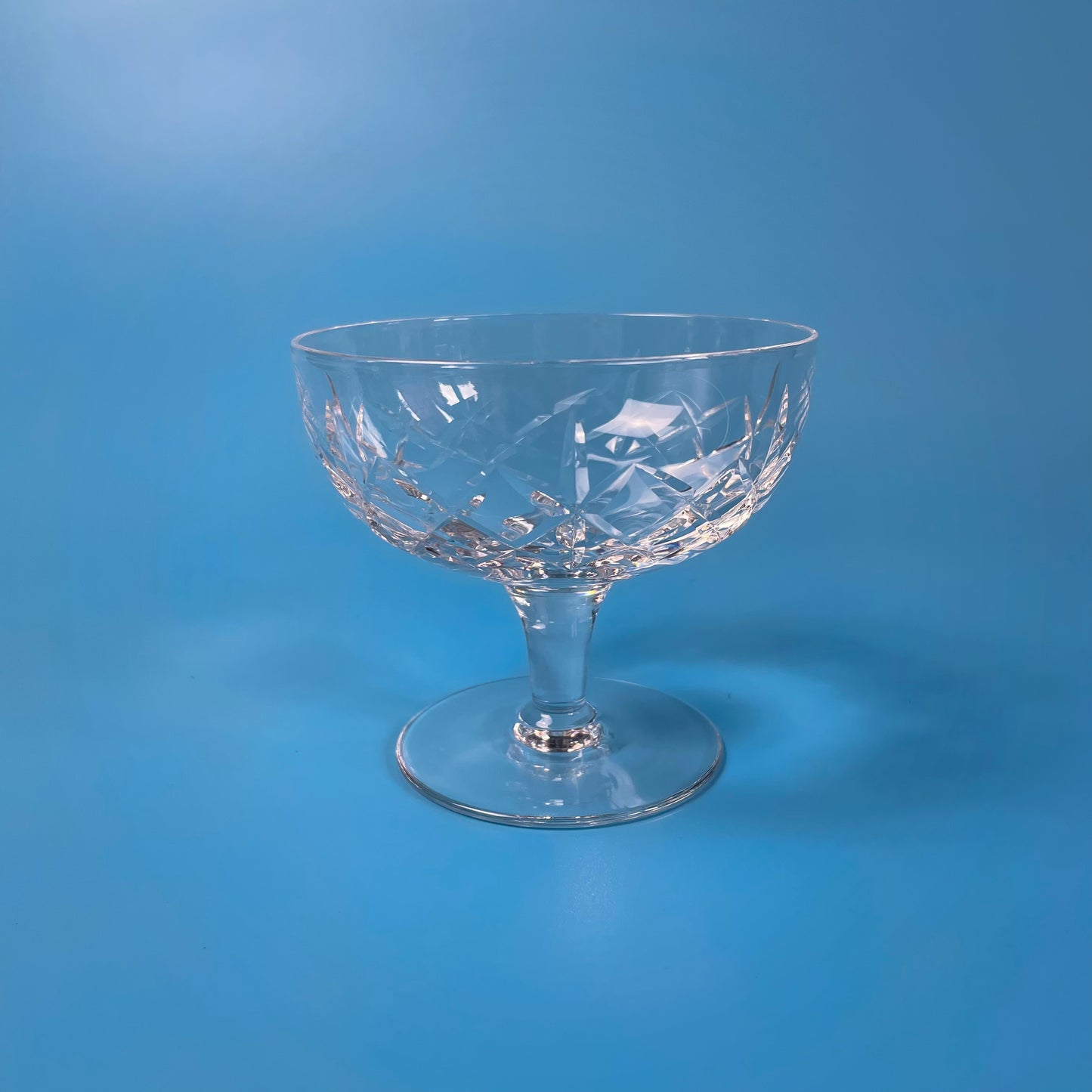 Crystal Champagne Coupe Glasses