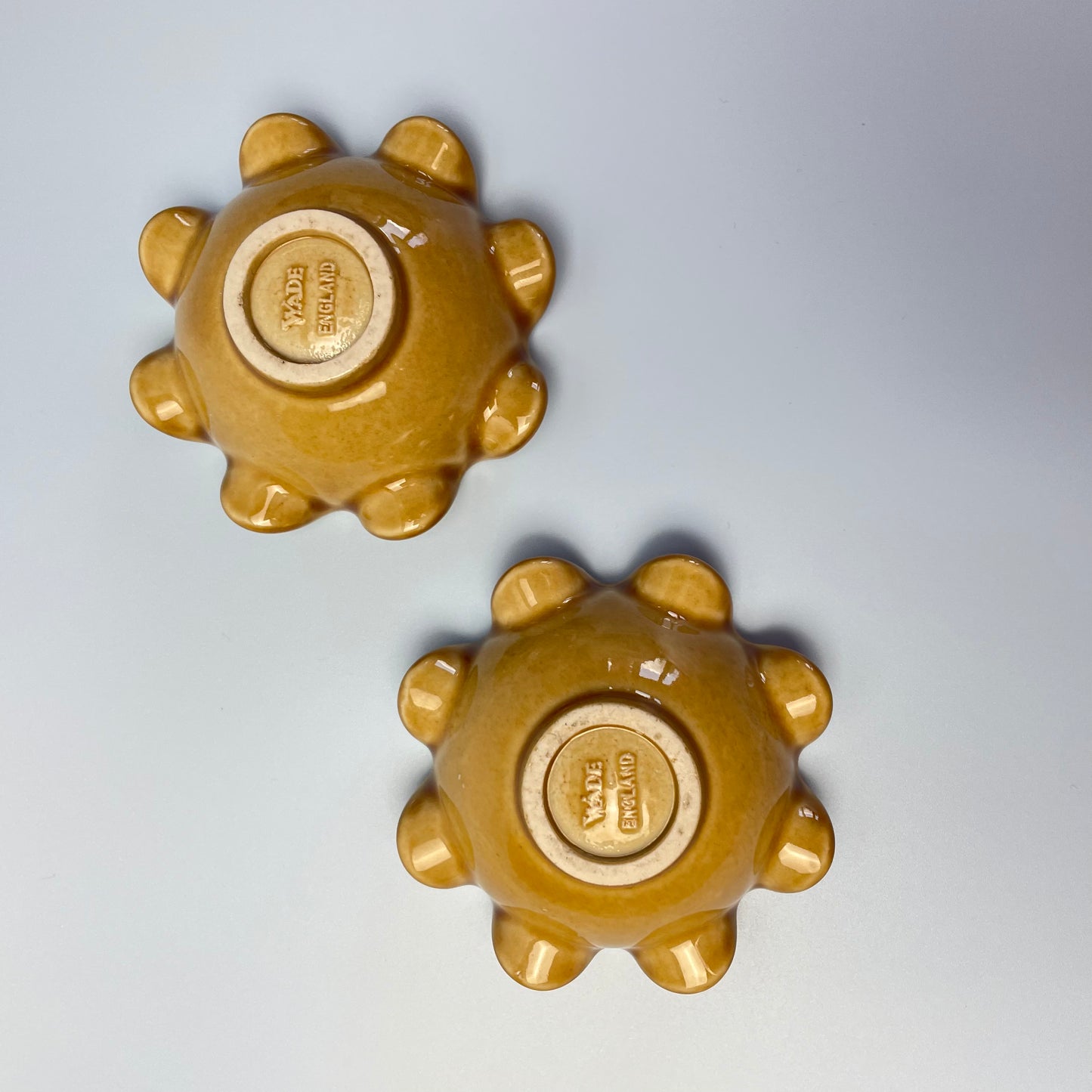 Wade Ceramic Tea light Candle Holders (Pair)