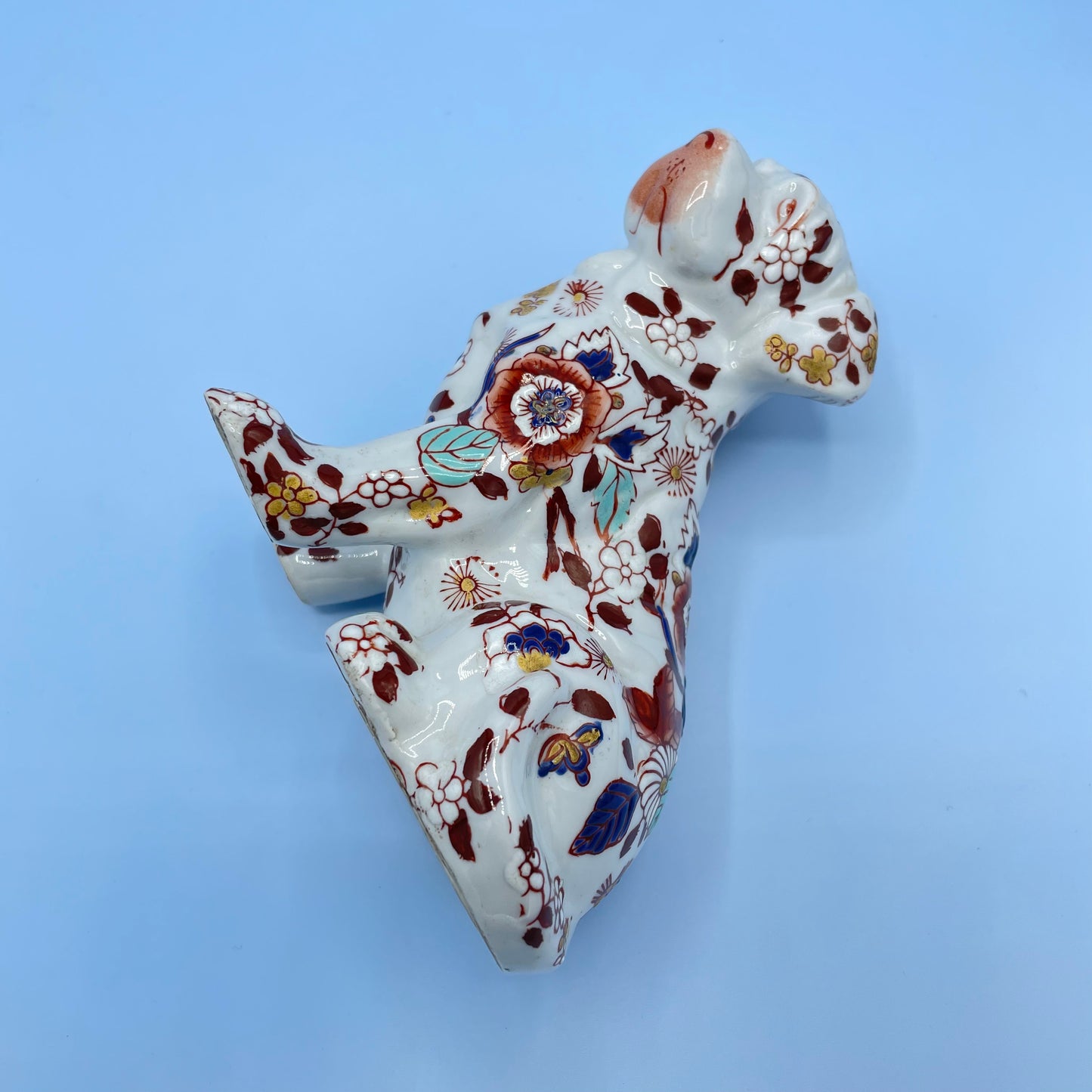 YaYou Zhen Cang Chinese Porcelain Imari Hound Dog