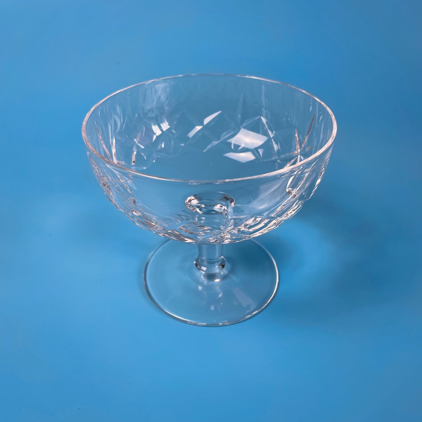 Crystal Champagne Coupe Glasses