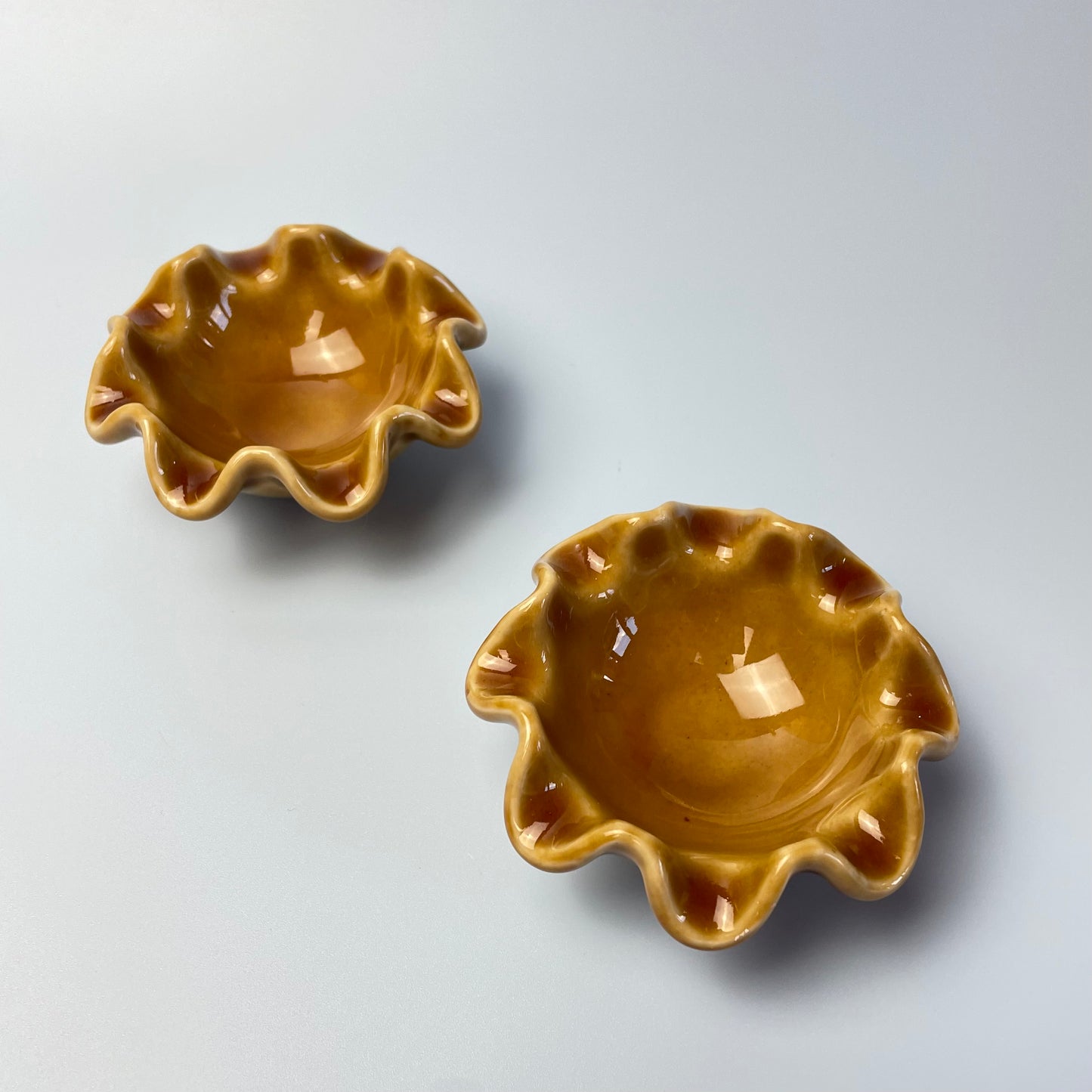 Wade Ceramic Tea light Candle Holders (Pair)